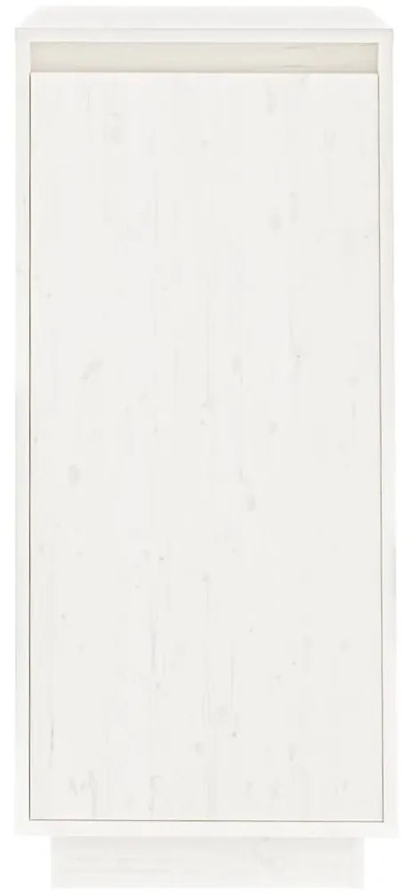 Sapateira 35x35x80 cm madeira de pinho maciça branco