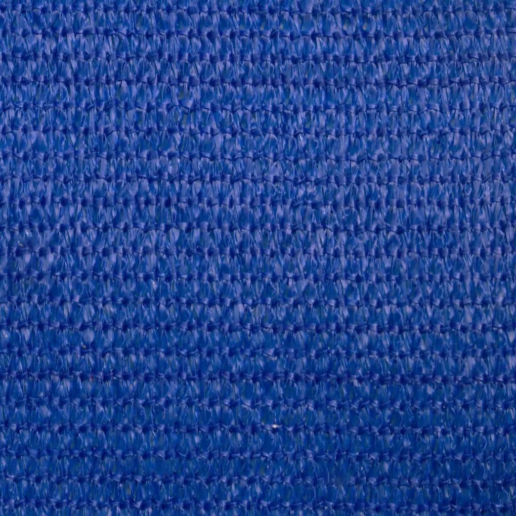 Para-sol estilo vela retangular 160 g/m² 3x5 m PEAD azul