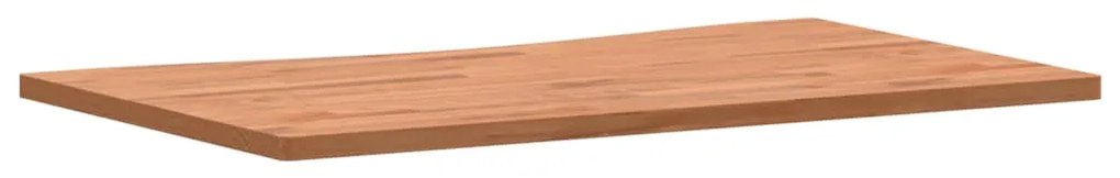 Tampo de secretária 100x(55-60)x2,5 cm madeira de faia maciça