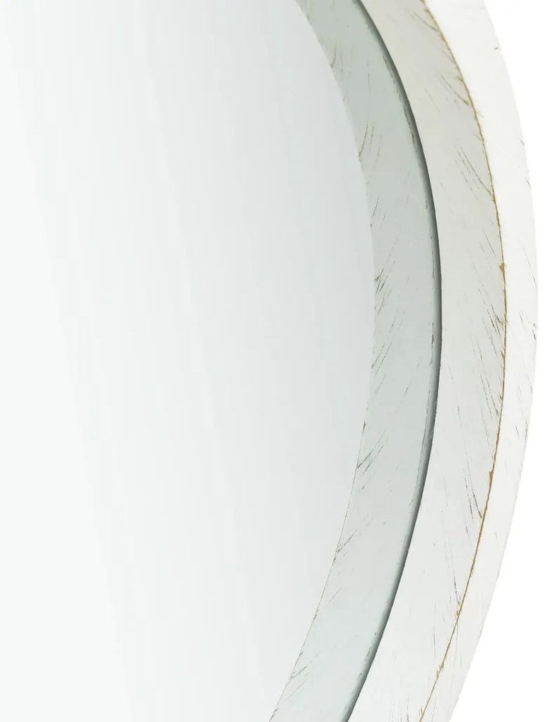 Espelho de parede com alça 40 cm branco