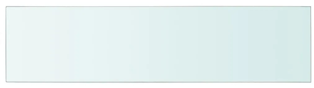 Prateleira de vidro 100x25 cm transparente