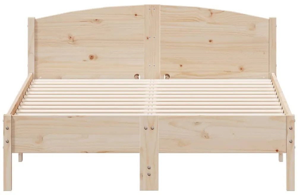Cama sem colchão 120x190 cm madeira de pinho maciça
