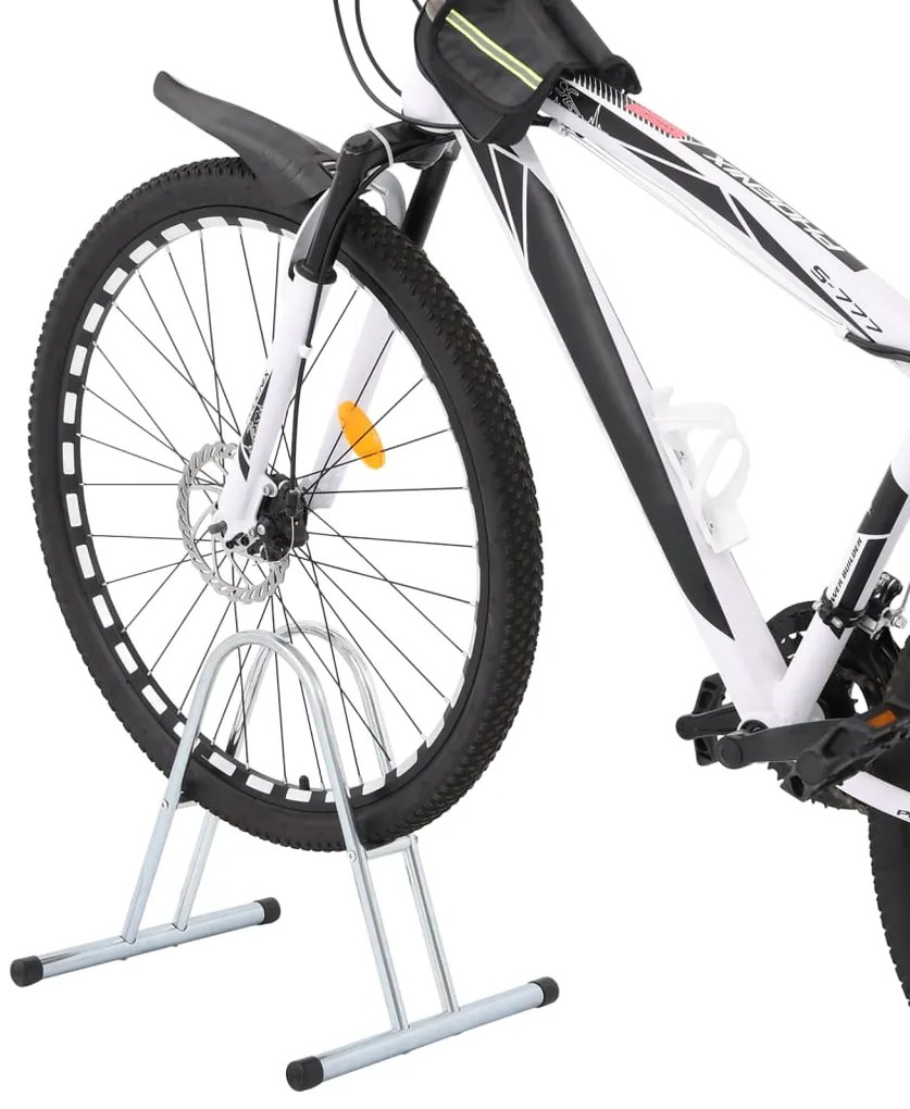 Suporte independente para 1 bicicleta aço galvanizado