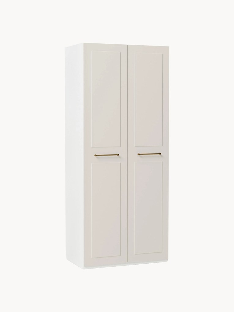 Roupeiro modular com portas de batente Charlotte, L 100 cm, vários tamanhos