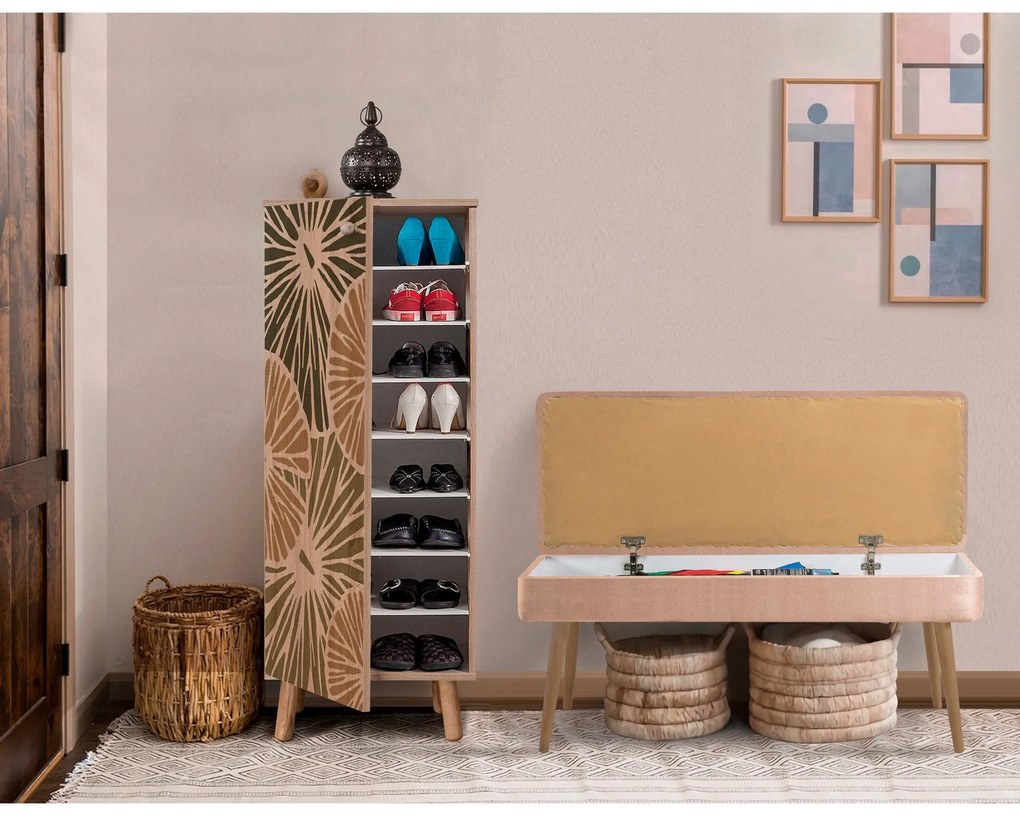 Conjunto de Mobiliário de Entrada Vegas – Sonomo Stone – Armário: 50x1