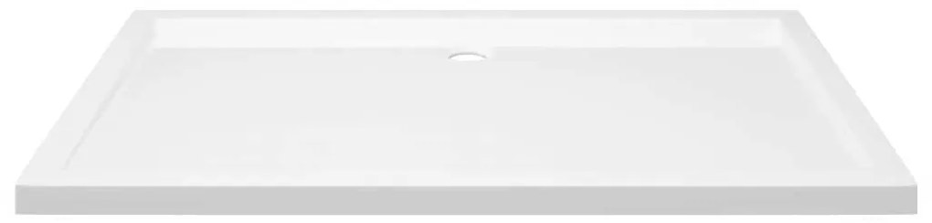 Base de chuveiro retangular 70x120 cm ABS branco
