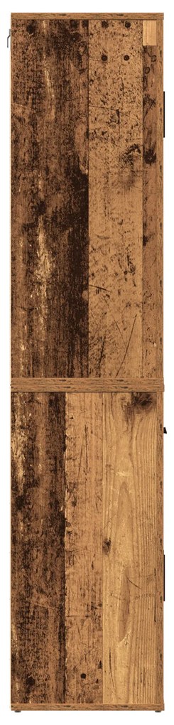 Highboard Madeira Antiga 80x33x150 cm Madeira De Engenharia