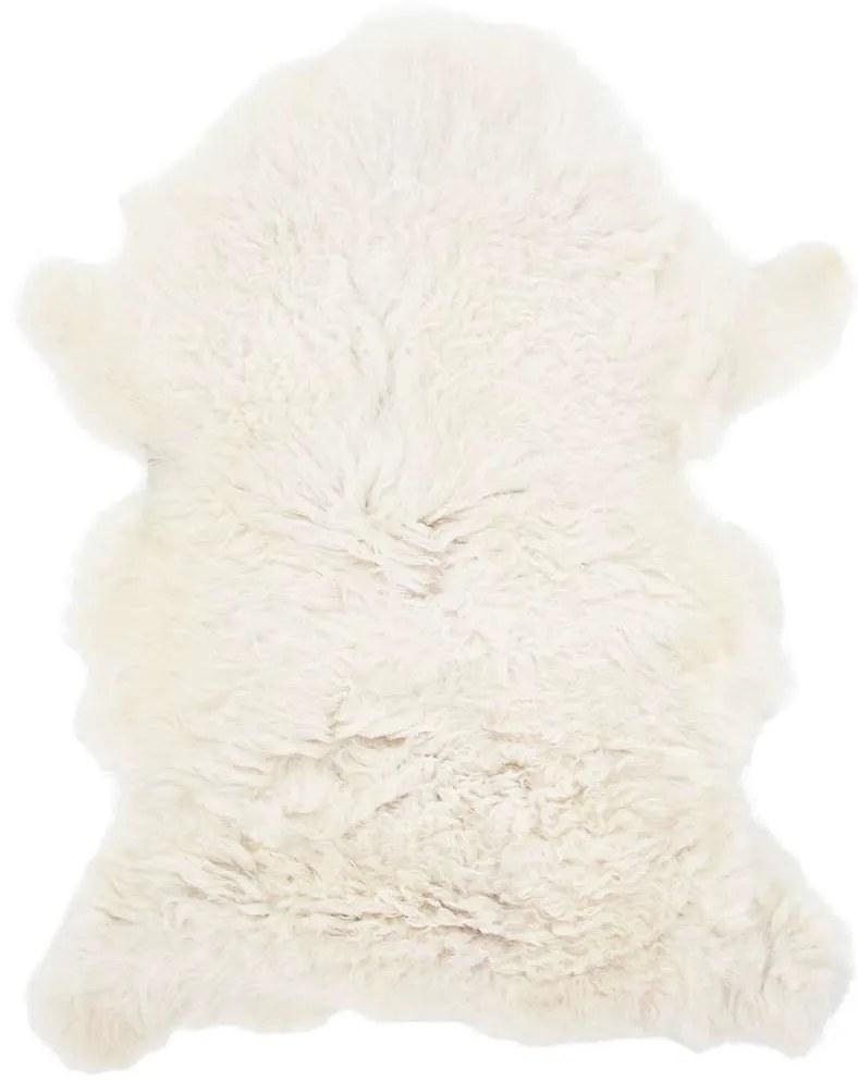 Pele de ovelha (60-70)x(90-100) cm cor creme