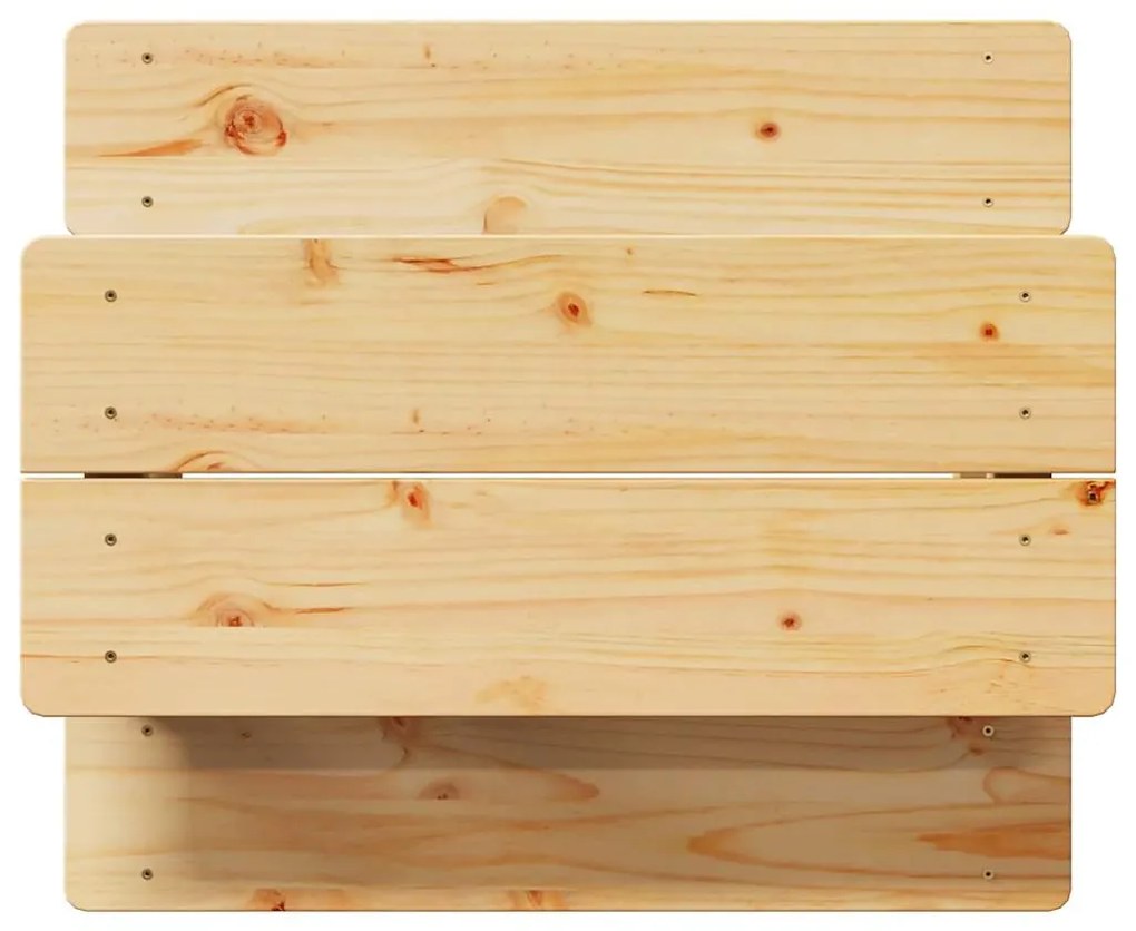 Mesa para crianças c/ bancos IRUN 90x79,5x50cm madeira maciça
