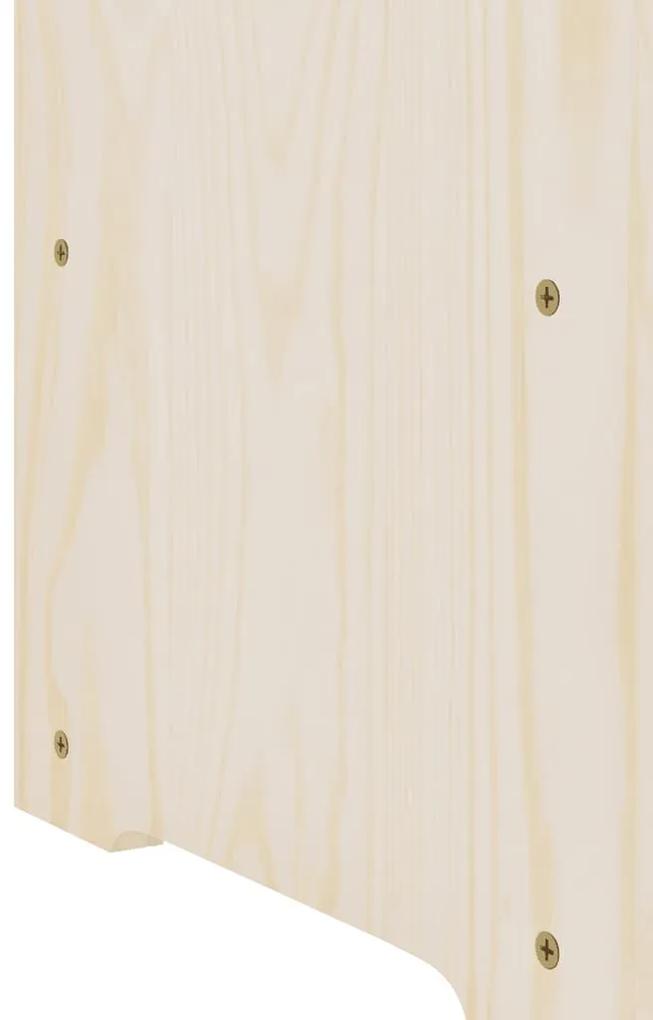 Garrafeira 72,5x25x111,5 cm madeira de pinho maciça
