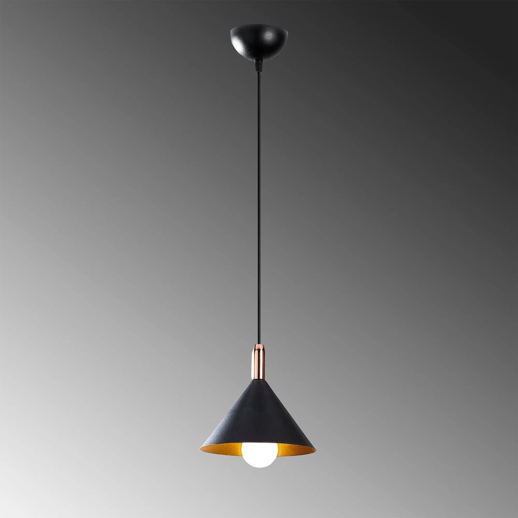 Chandelier Berceste – Preto – 19 x 19 cm