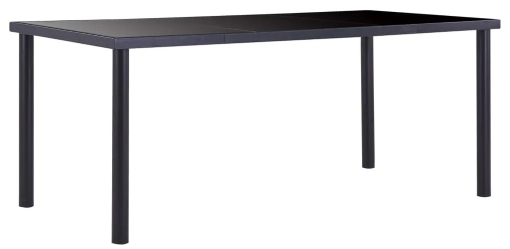 7 pcs conjunto de jantar couro artificial branco