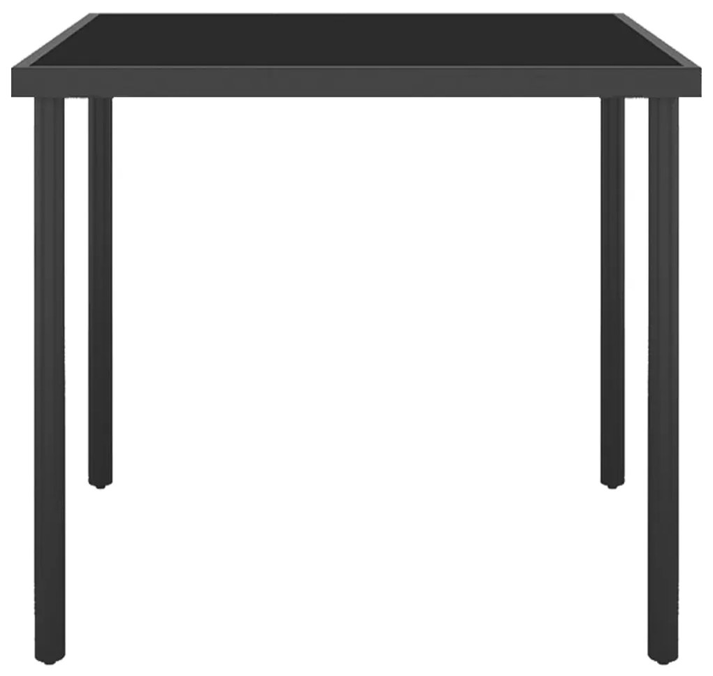 3 pcs conjunto de jantar para exterior aço