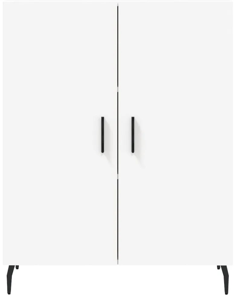 Armário alto 69,5x34x180 cm derivados de madeira branco