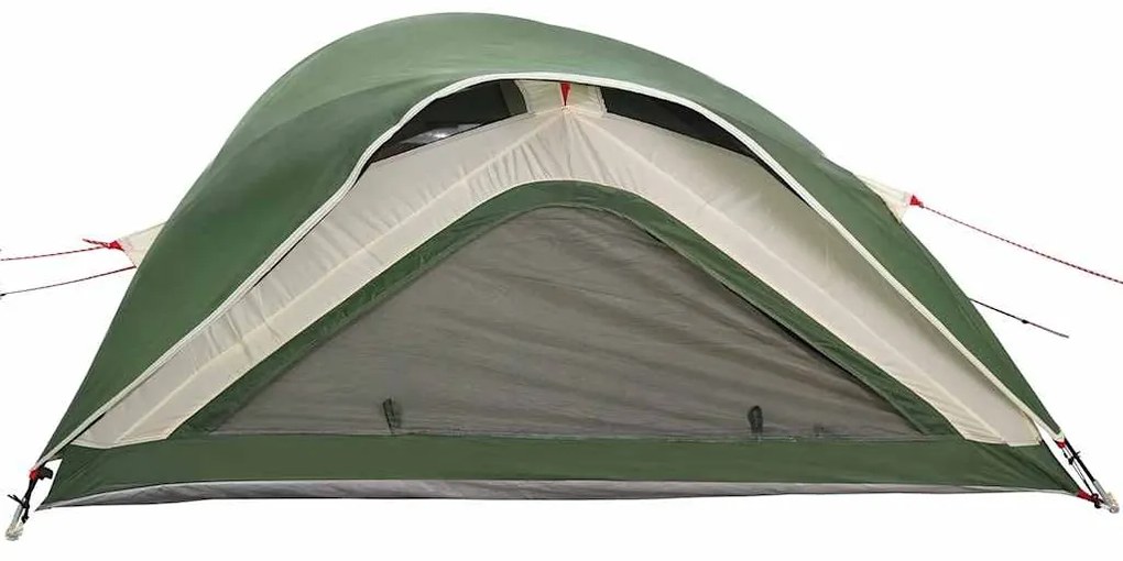 Tenda de campismo para 1 pessoa impermeável verde