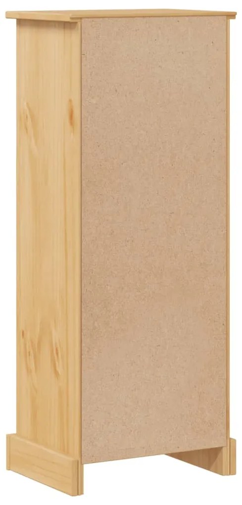 Móvel de WC Corona 45x33x110 cm madeira de pinho maciça