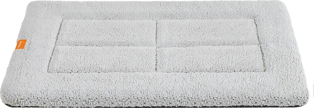 Manta para cães XXL 120 x 75 cm, lavável na máquina, cinzento claro