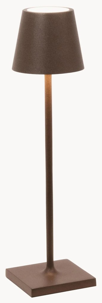 Candeeiro de mesa LED portátil e regulável Poldina