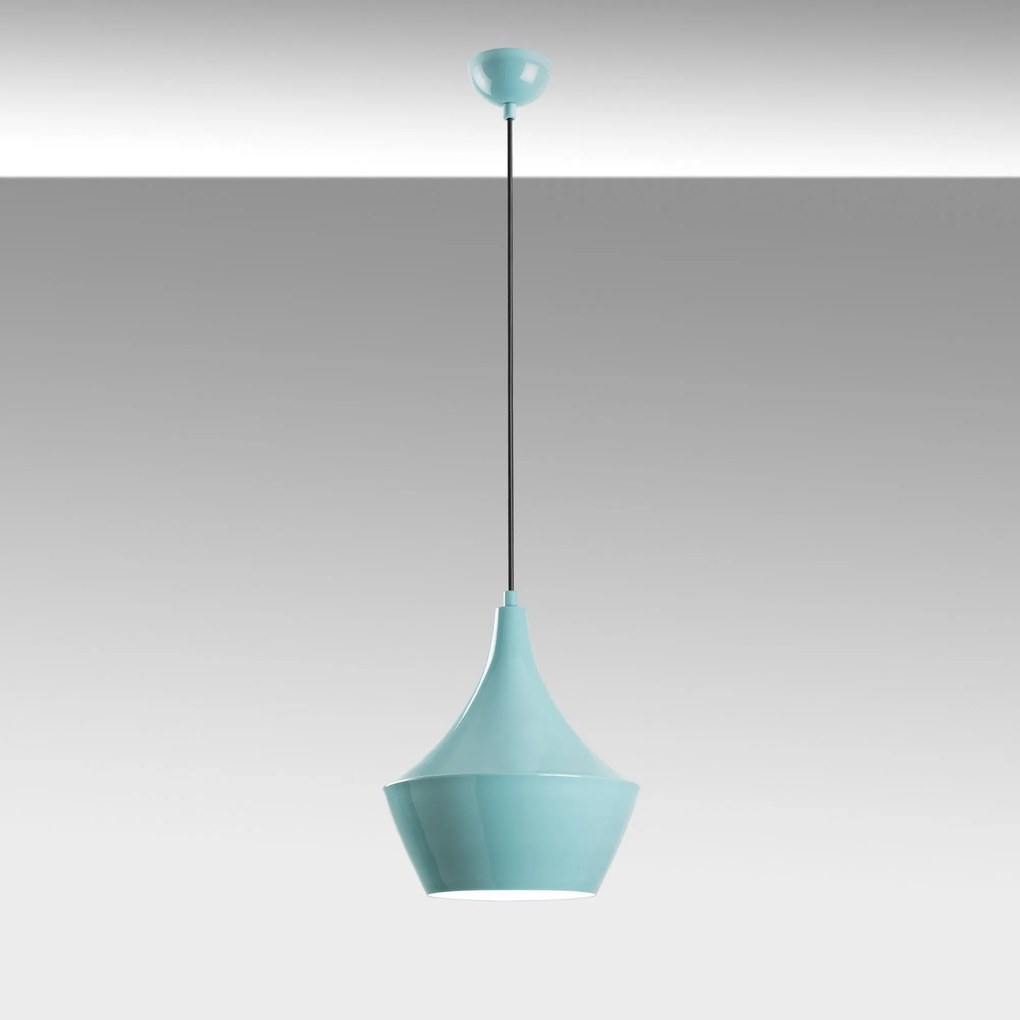 Candeeiro Chandelier Tom – Turquesa – Ø23 h:30 cm