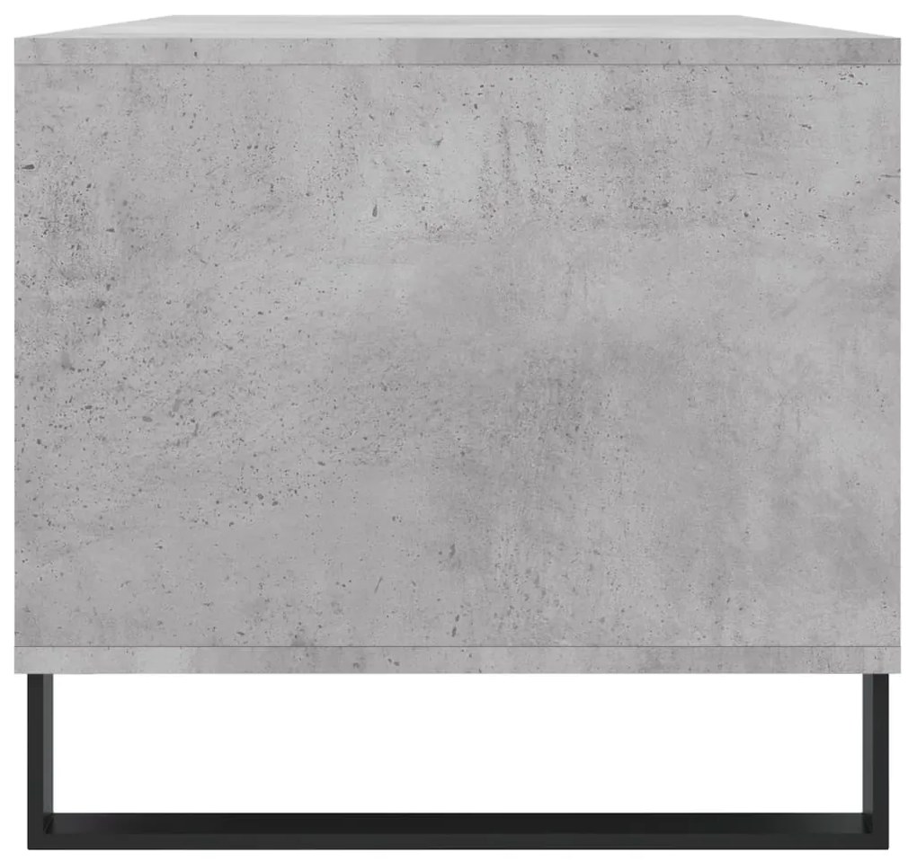 Mesa de centro 90x49x45 derivados de madeira cinzento cimento