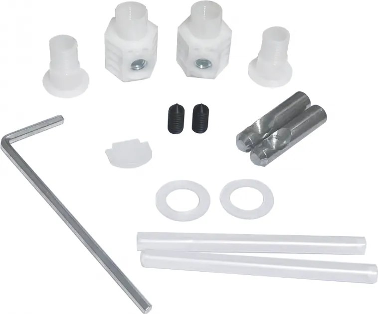 Mexen conjunto de fixações para sanitas e bidés - 39099