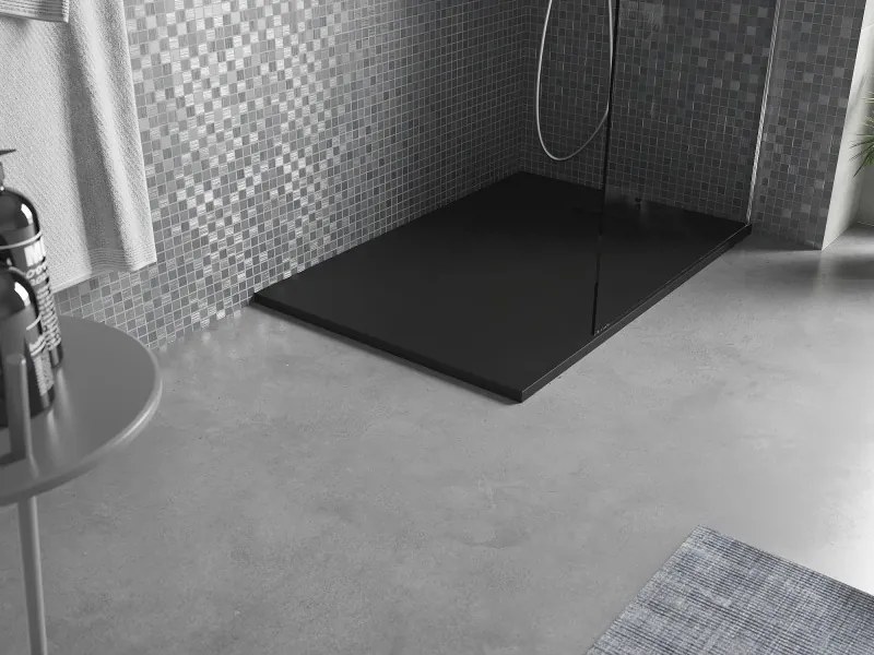 Mexen Otto base de duche retangular SMC 100 x 90 cm, preto - 4N709010