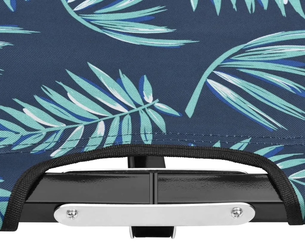 Espreguiçadeira/cama dobrável p/ 2 pessoas aço estampagem folha