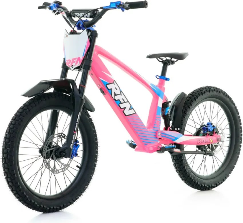 Bicicleta elétrica infantil 750W 20" RXF Evo Racing Rosa