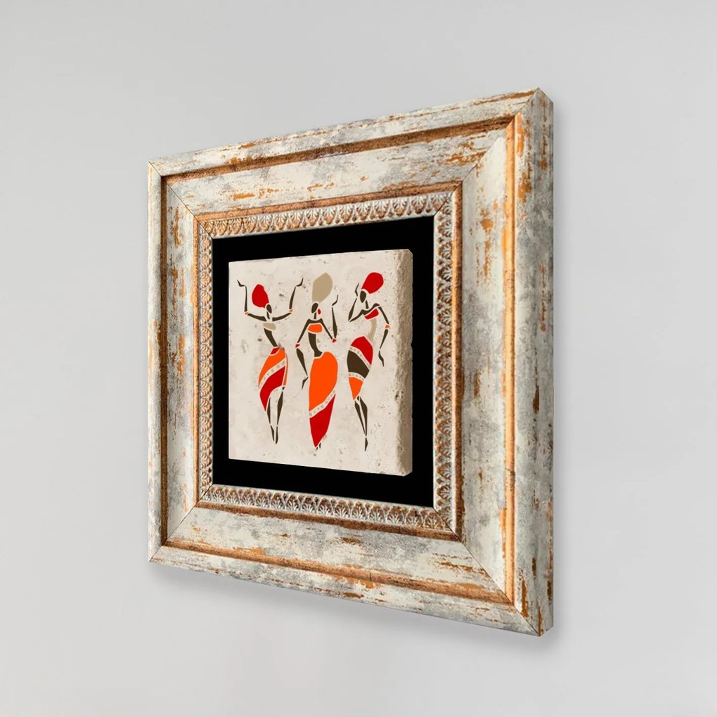 Quadro Decorativo emoldurado TC67242933 – Multicolor – 20 x 20 cm