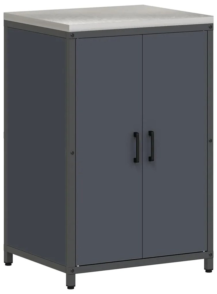 Conjunto de Armazenamento de Cozinha 3 pcs Antracite