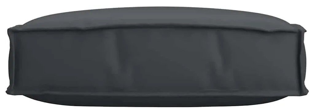 Cojim de Pallet para Assento Preto 60x60x12 cm em Tecido Oxford