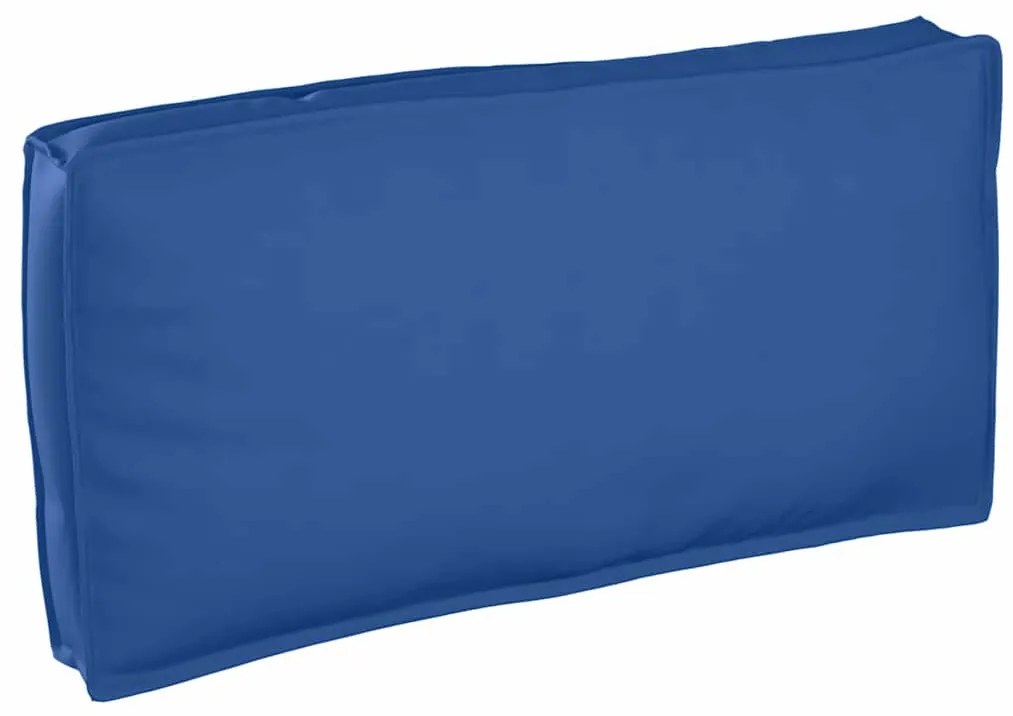 vidaXL Almofada Palete para Assento/Recliner Azul Real 120x60x12 cm - Tecido Oxford