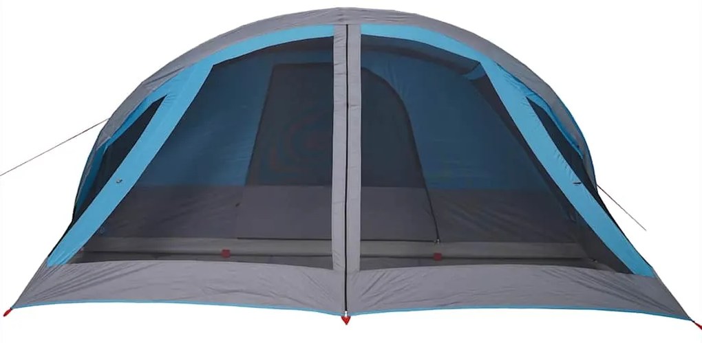 Tenda familiar estilo cabana para 6 pessoas impermeável azul