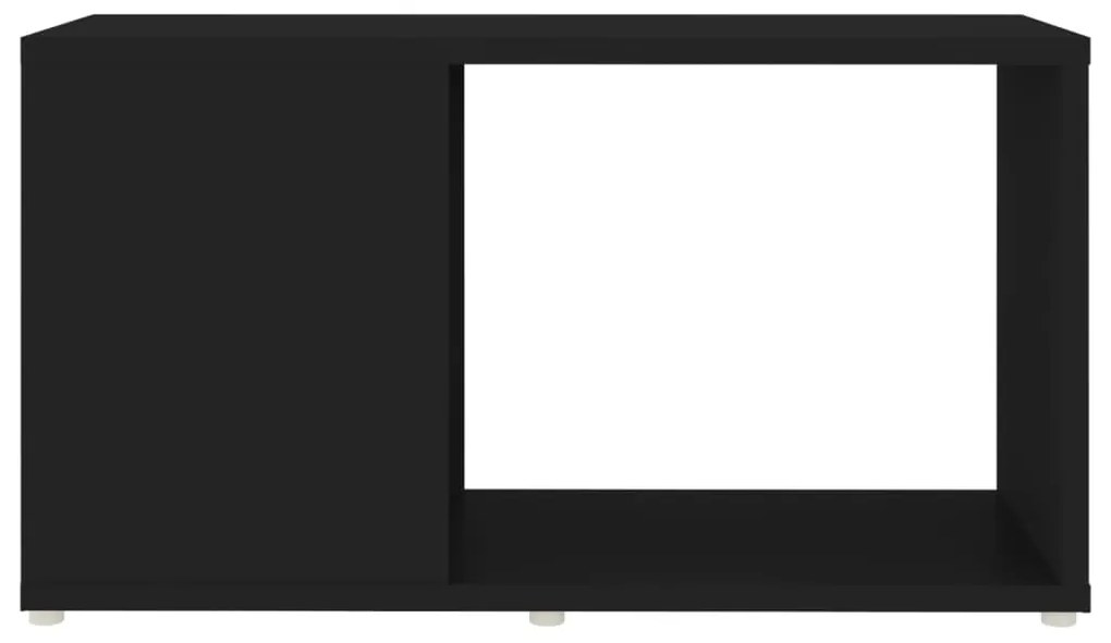 Móvel de TV 60x24x32cm contraplacado preto