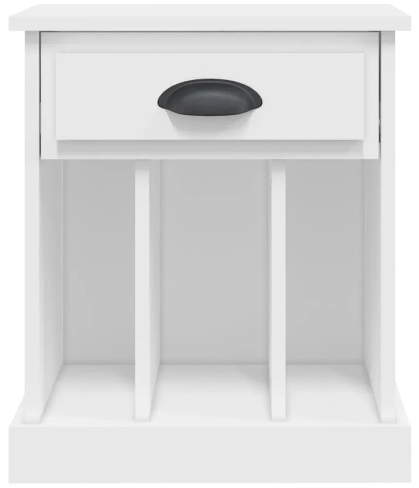 Mesa de cabeceira 43x36x50 cm branco