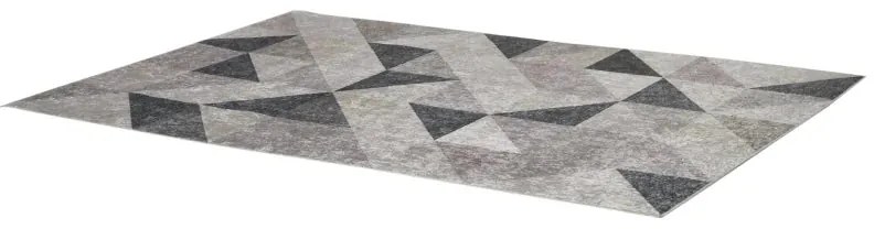Tapete Geo Cinza - 230x160cm - Design Moderno