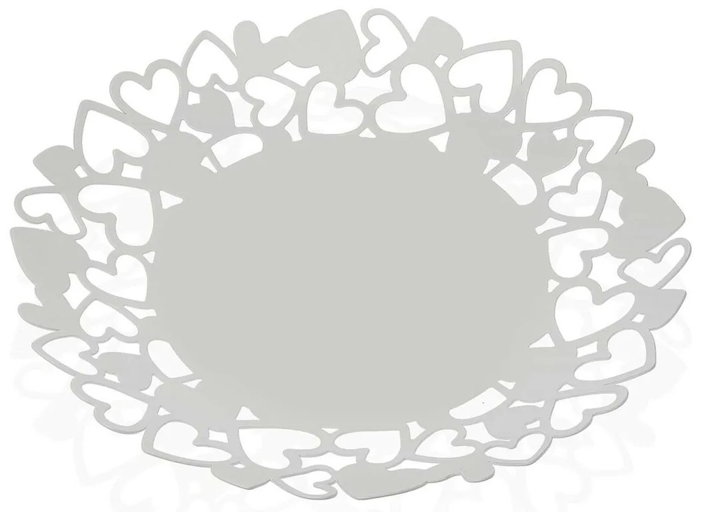 Fruteira Versa Kamira Branco Metal Aço (29 x 4,5 x 29 cm)