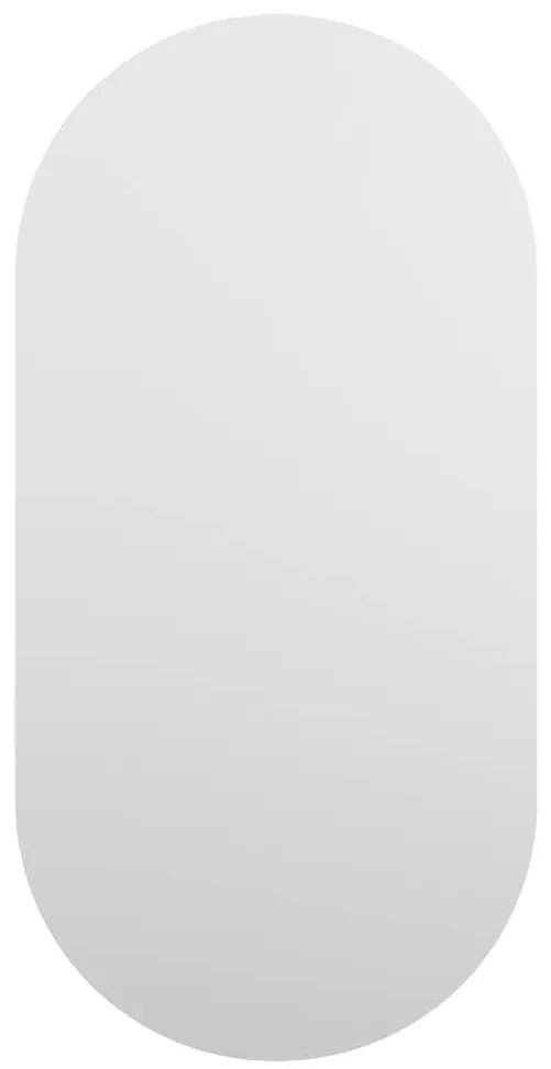 Espelho com luzes LED 80x40 cm vidro oval