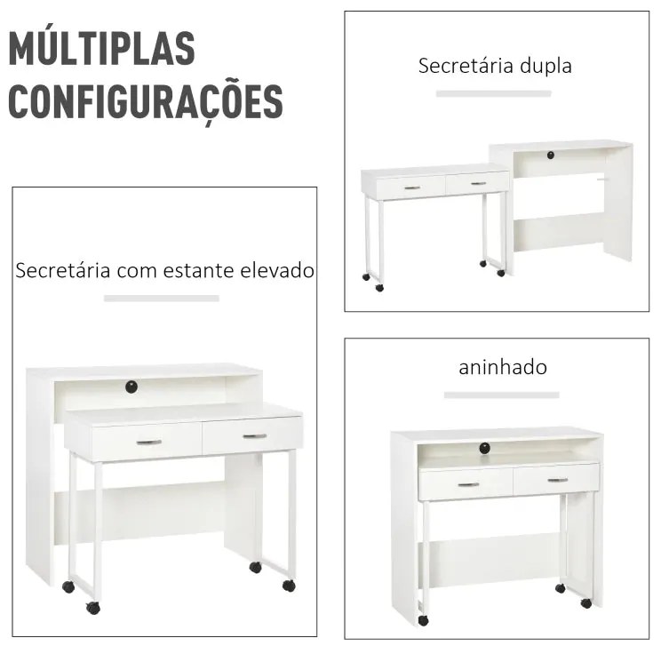 Conjunto de Secretária Linus - Design Nórdico