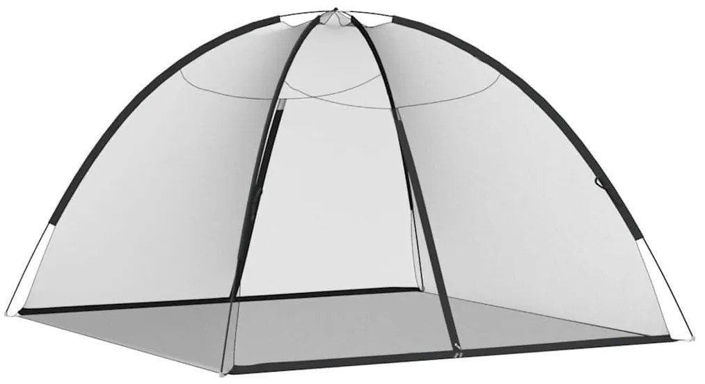 Rede mosquiteira com portas malha 220 200x200x135 cm preto