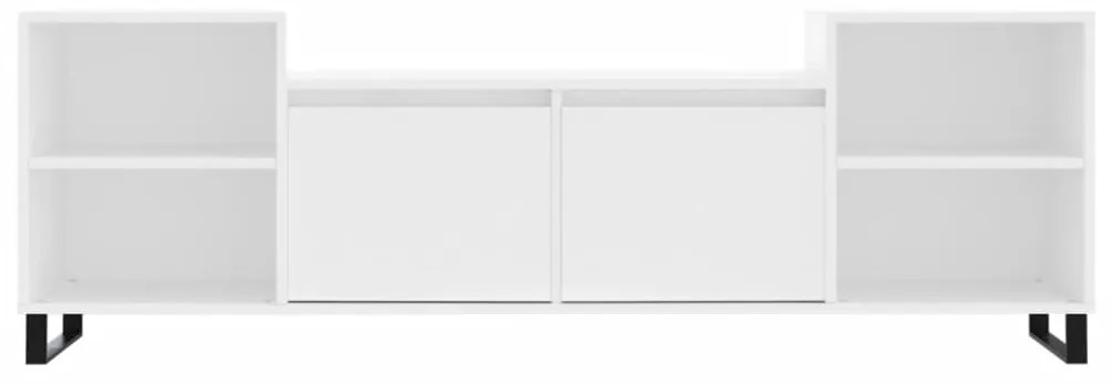 Móvel de TV 160x35x55 cm derivados de madeira branco