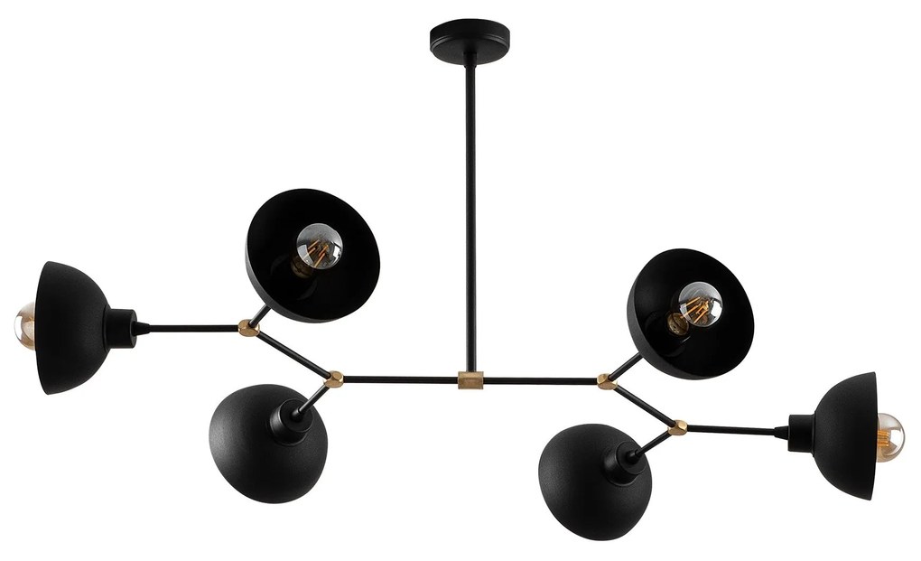 Candeeiro Dram – Preto – 102 x 52 cm