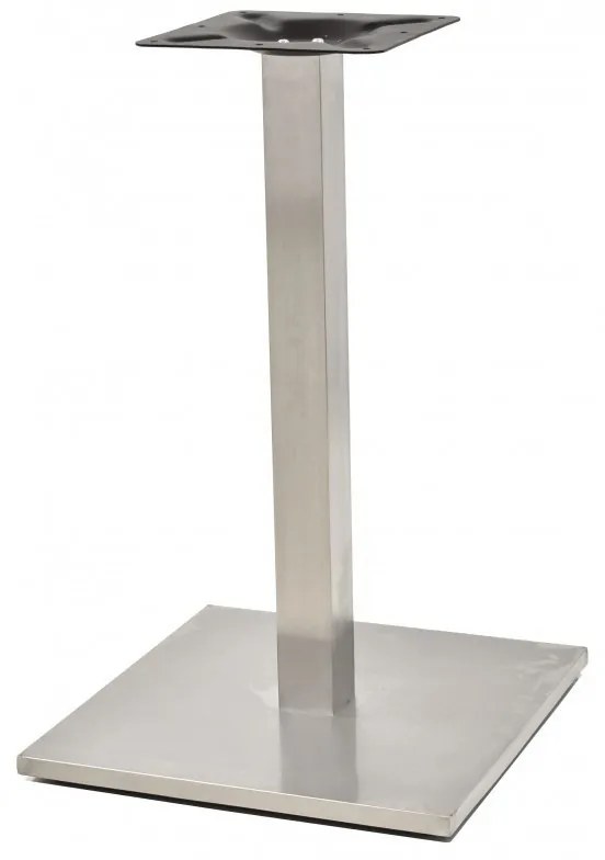 Pernas de Mesa Bar, Restaurante, Café, Esplanada Conjunto de 2 Bases de mesa IPANEMA, aço inoxidável, base de 45 x 45 cms, altura 72 cms