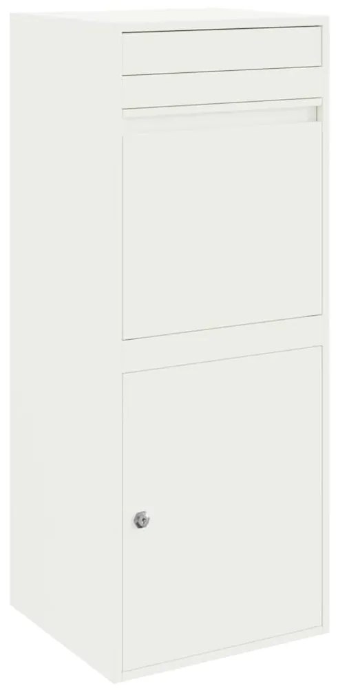 Caixa para entrega de pacotes Branco 41 x 38 x 103 cm Aço