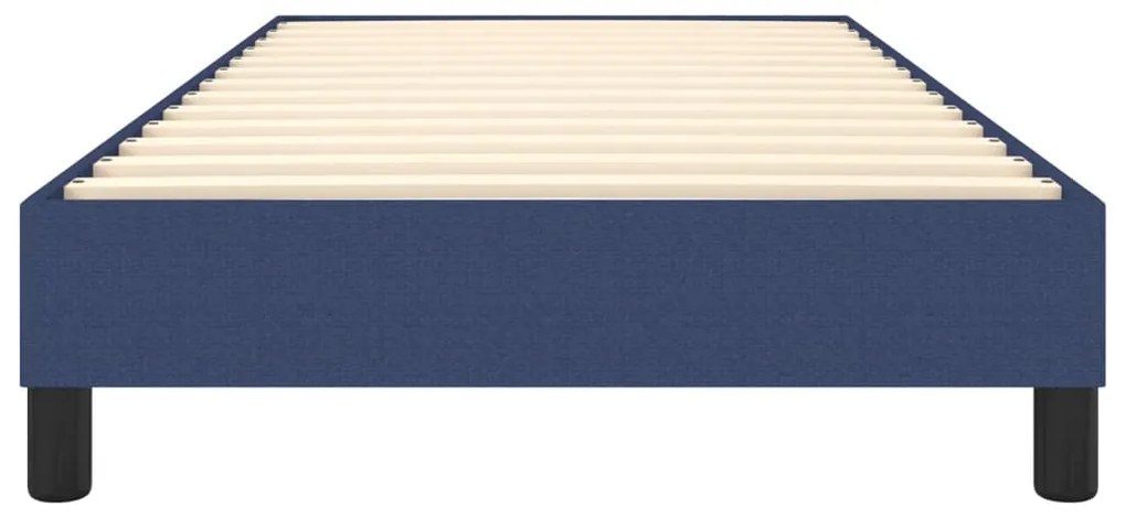 Estrutura de cama sem colchão 80x200 cm azul