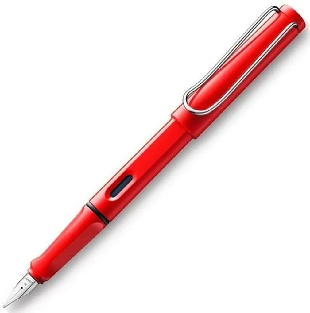 Pena de Caligrafia Lamy Safari 016M Vermelho