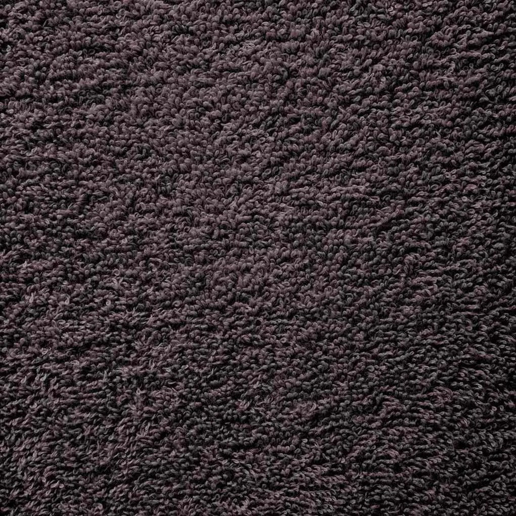 Toalhas de banho 25 pcs 70x140cm 360 gsm 100% algodão antracite