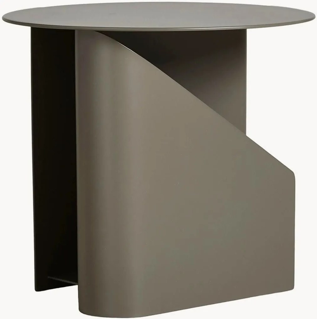 Mesa de apoio redonda com suporte para revistas Sentrum