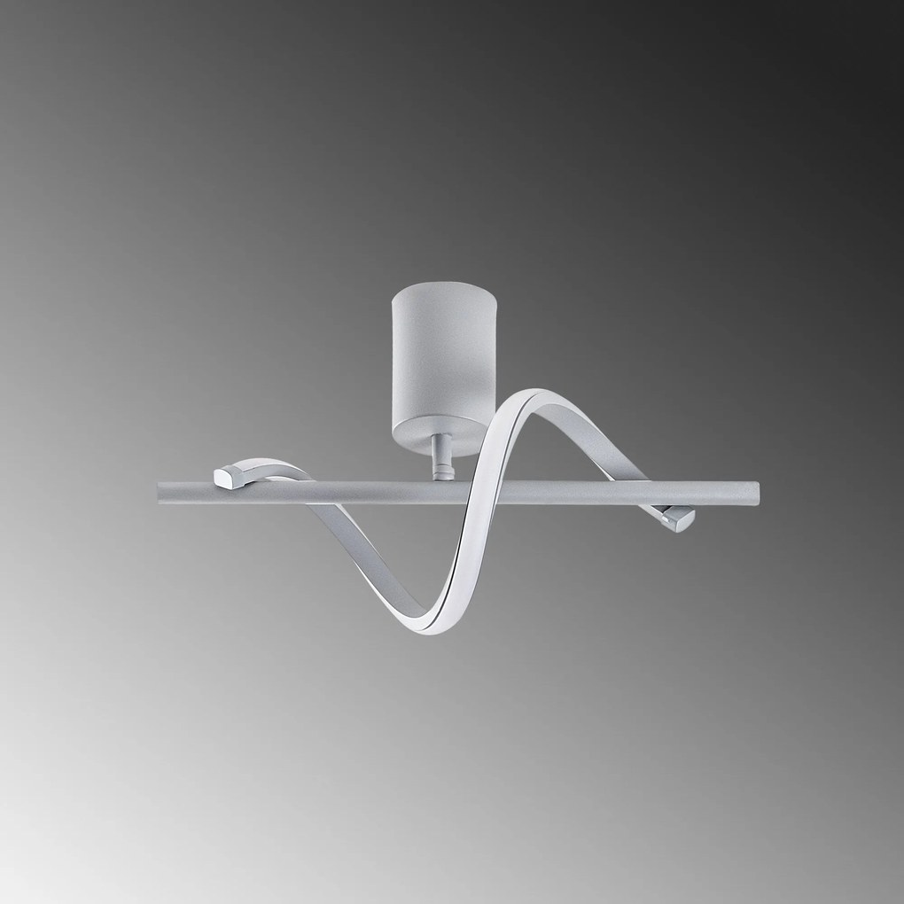 Candeeiro de Teto Likma – Cinzento – 41x16x25 cm