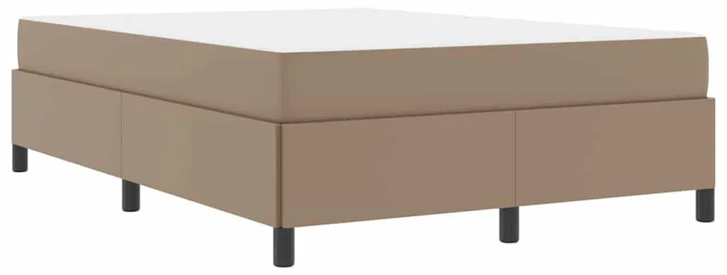 Estrutura de cama com colchão Cappuccino 140 x 190 cm